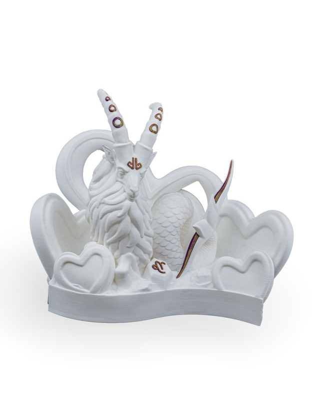 Capricorn Zodiac 3D Printed Statue