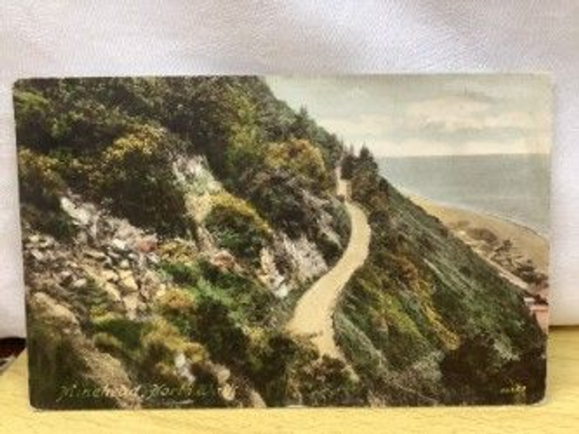 Minehead, North Walk, Somerset, Posted 1923 F. Frith &amp; Co. Ltd antique postcard. Our Ref  No. R515 £2.50