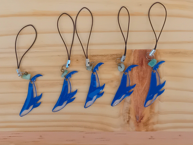 Bijou de Téléphone – Baleine |  Fabrication Artisanale