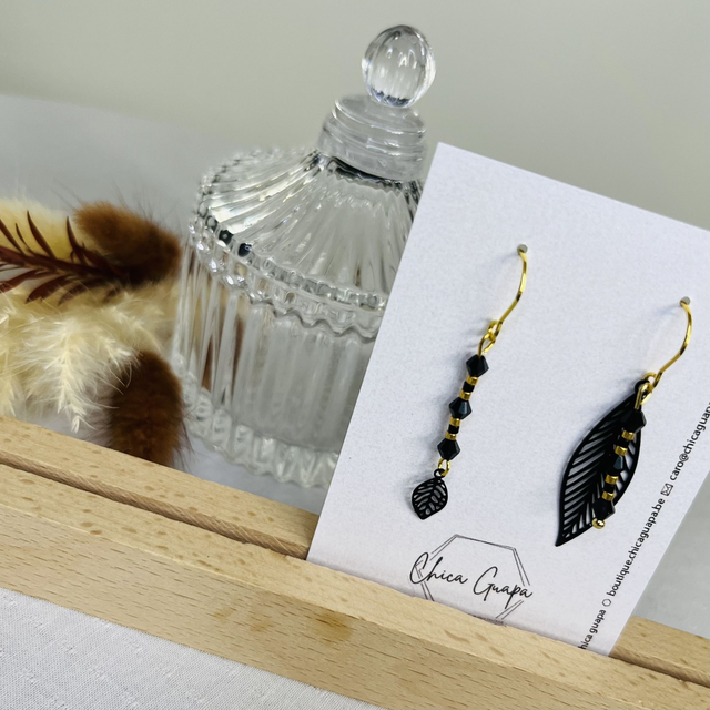 Boucles d’oreilles asymétriques #BODA002