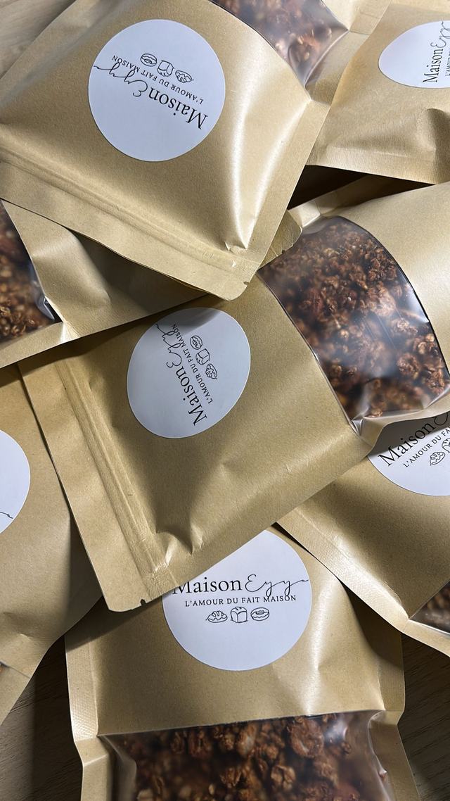 Granola Amande pécan & vanille (250g)