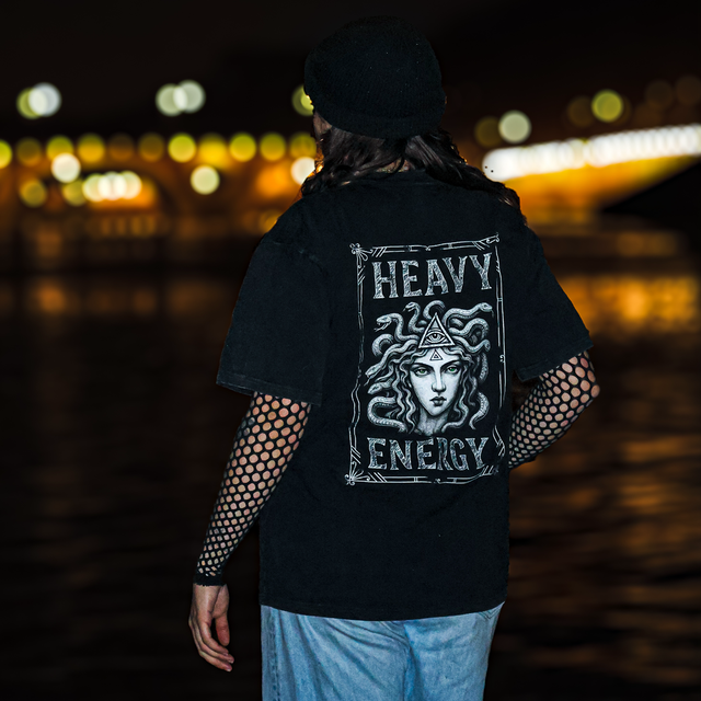 T-shirt Médusa By Heavy Energy 
