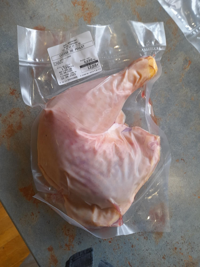 Cuisse poulet fermier 