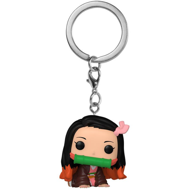 Nezuko Kamado - Demon Slayer Kimetsu no Yaiba - Pocket Pop Keychain 🌸🎋