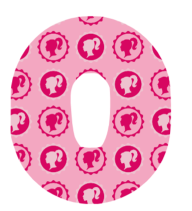 Barbie Head Over patch G6