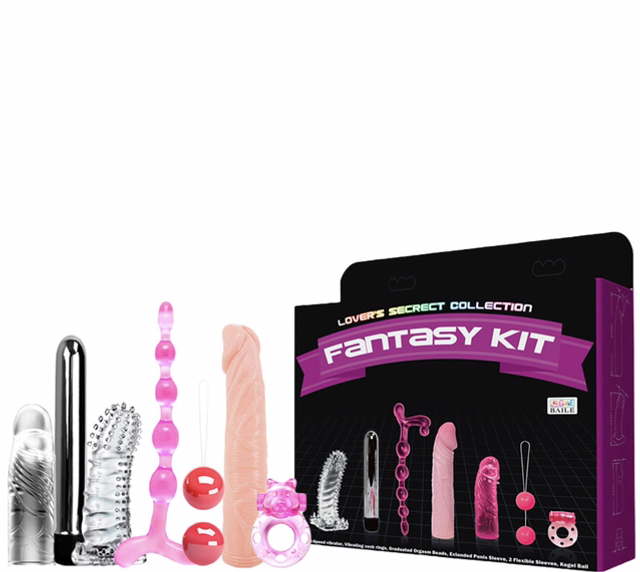 Kit Erótico com 7 Itens 