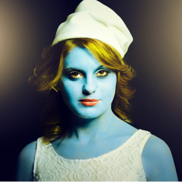 BONBON BLEU GALET FONDANT