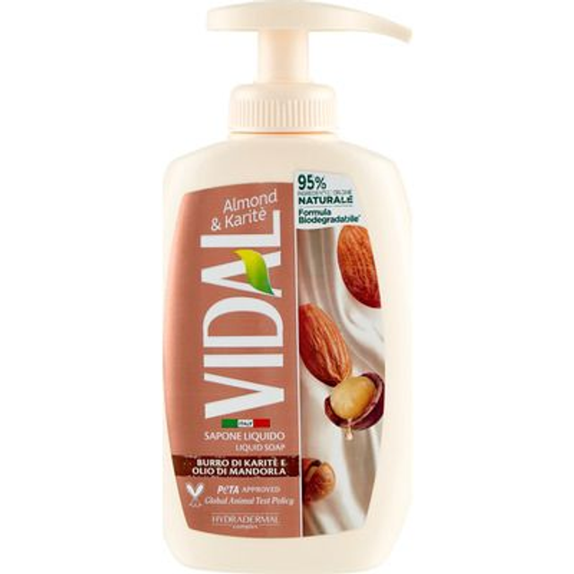 VIDAL SAPONE LIQUIDO/VARI TIPI