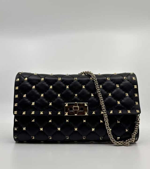 BOLSO ROCKSTUD SPIKE DE NAPA DE CORDERO VALENTINO GARAVANI