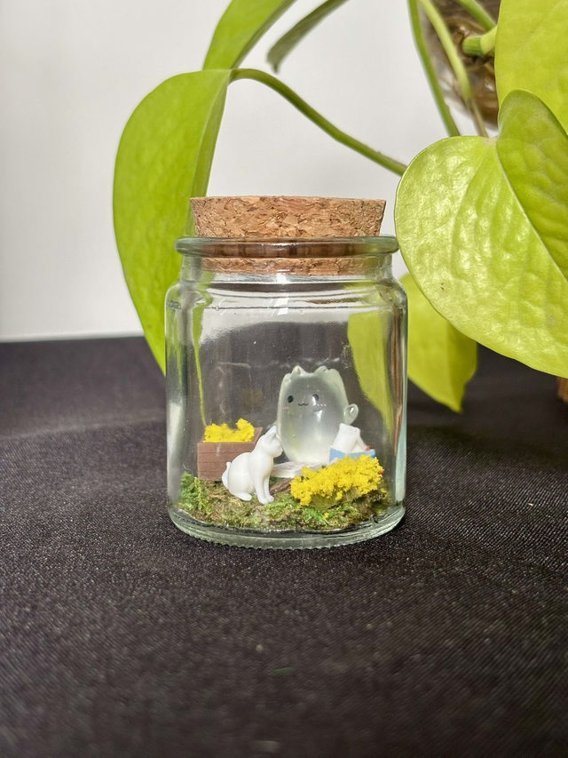 đ Mini terrarium verre - Ădition Ă©tĂ© - Esprit de la forĂȘt