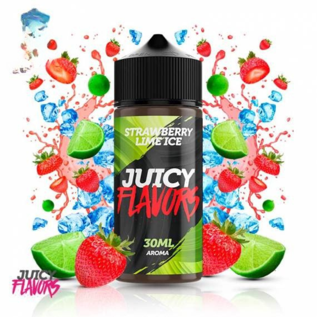 Aroma Strawberry Lime Ice 30ml/120 (Longfill) - Juicy Flavors