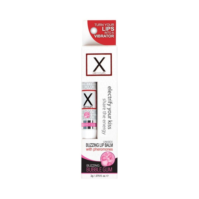 Labial con Feromonas Unisex sabor Bubble Gum 2g