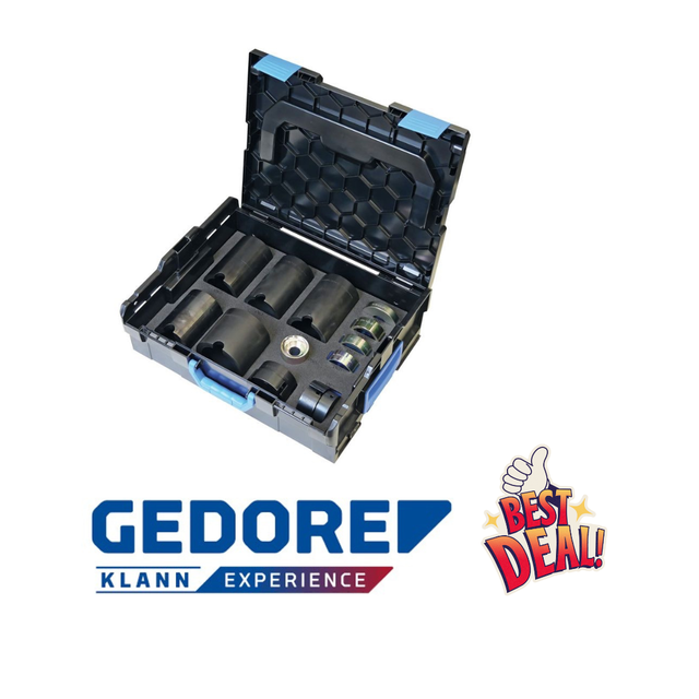 GEDORE Montagewerkzeugsatz, Silentlager (KL-1010-90 K)