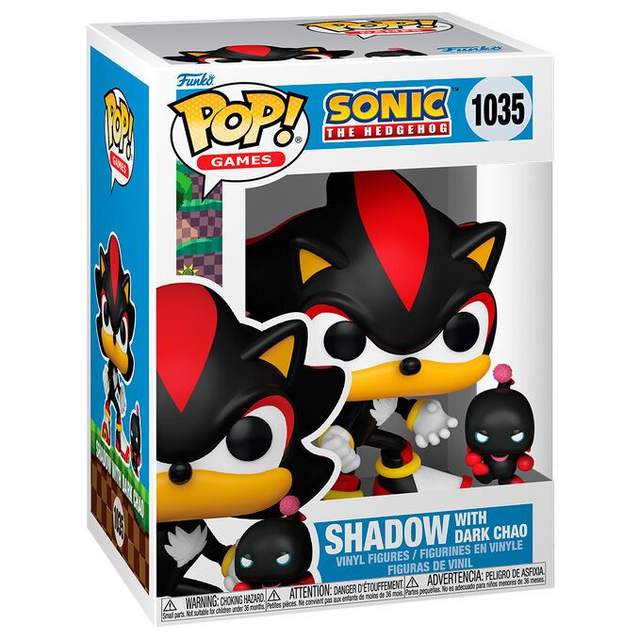 Funko - Shadow with Dark Chaos 9 cm POP!