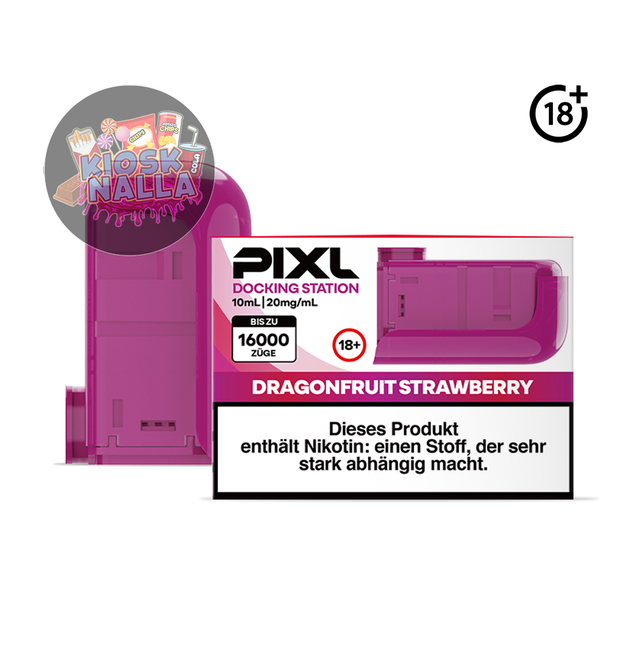 PIXL Xfill Pod - Dragonfruit Strawberry (Drachenfrucht, Erdbeere) - 20mg - 16000 Züge