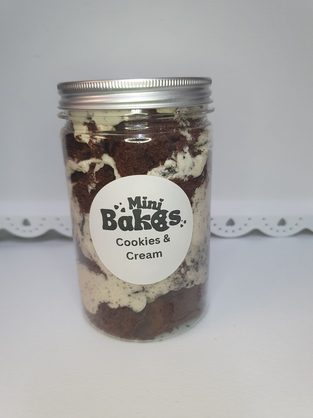 Cookies and Cream Cake Jar 
