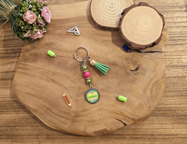 Porte clé Cadeau de fin d'année nounou 