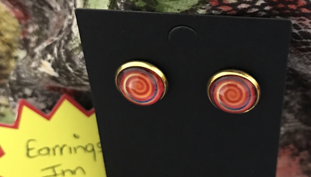 Mixed Stone Stud Earrings - STU68