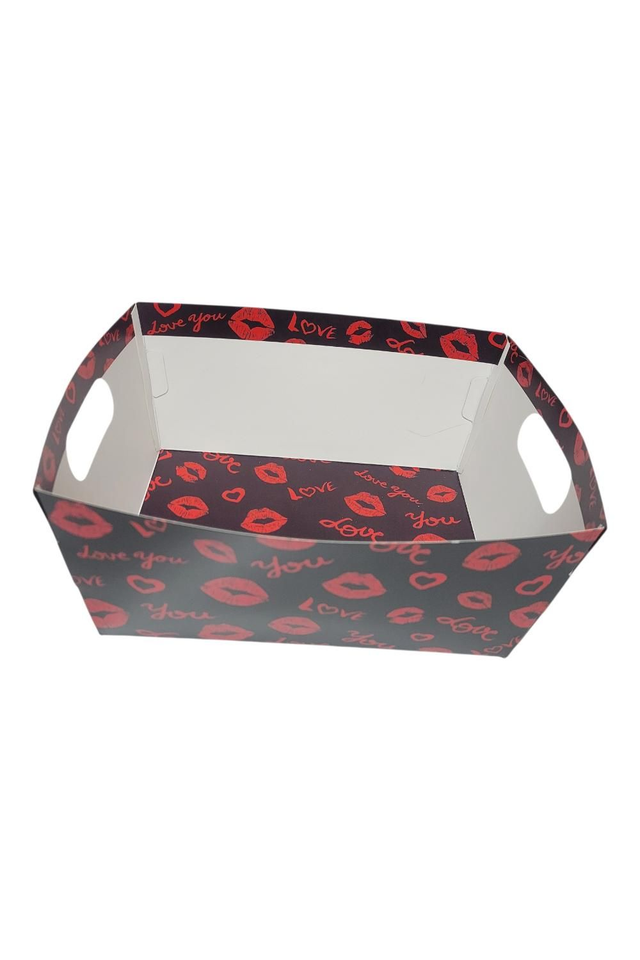 Panier en carton bouche vide 