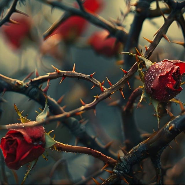 Erškėčiai ir rožės