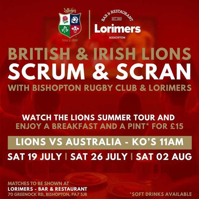 Lions Breakfast