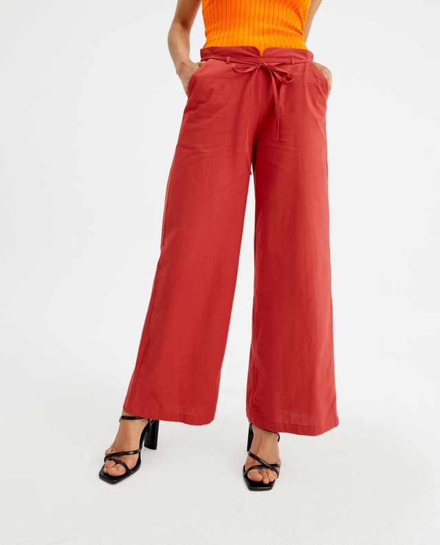 Panta largo ruggine o giallo