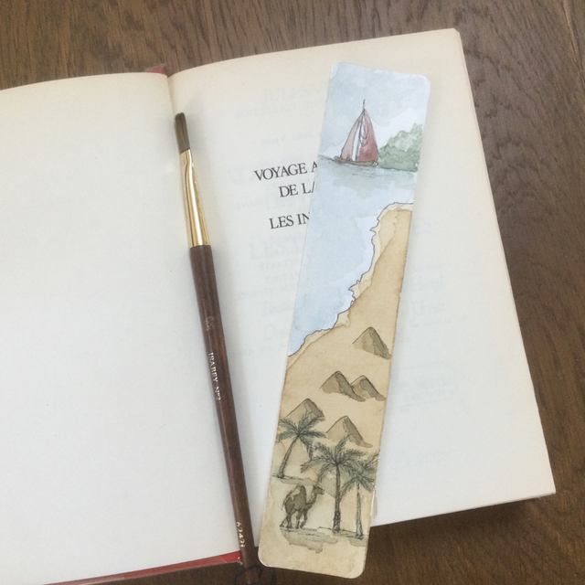 Marque-page Theme Invitation au voyage 12