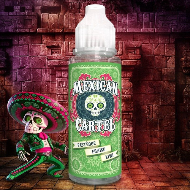 Pastèque Fraise Kiwi Mexican Cartel 50 ml - 100 ml