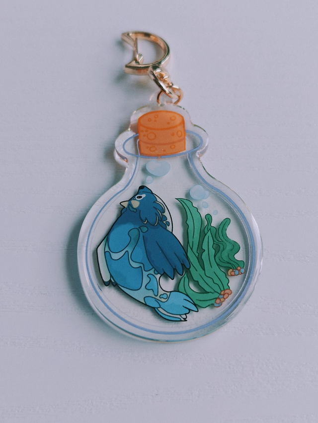 Blubberbeast acrylic charm 