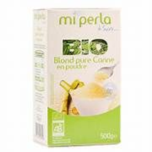Sucre de canne blond bio en poudre