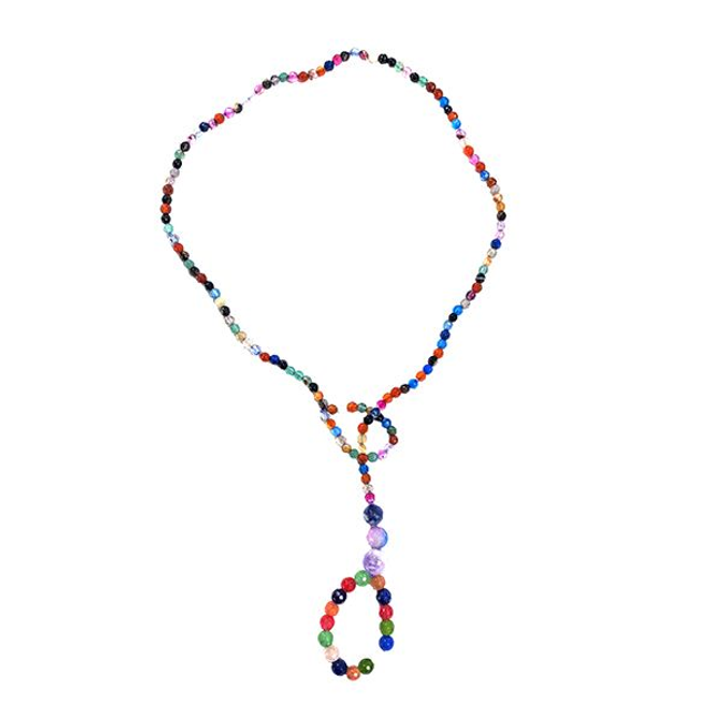Sciarpa con collana