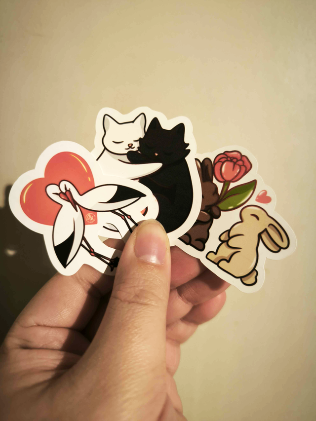 Pack Stickers - Saint Valentin