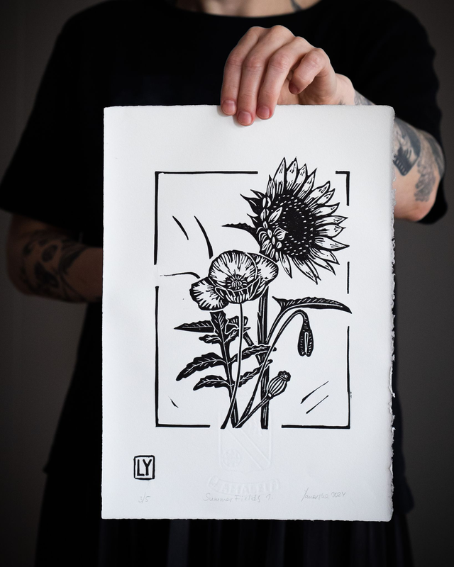 Summer Fields 1 - print A4