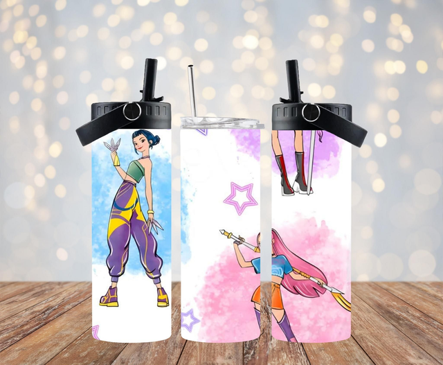 20oz Waterbottle  (K Pop Girls)