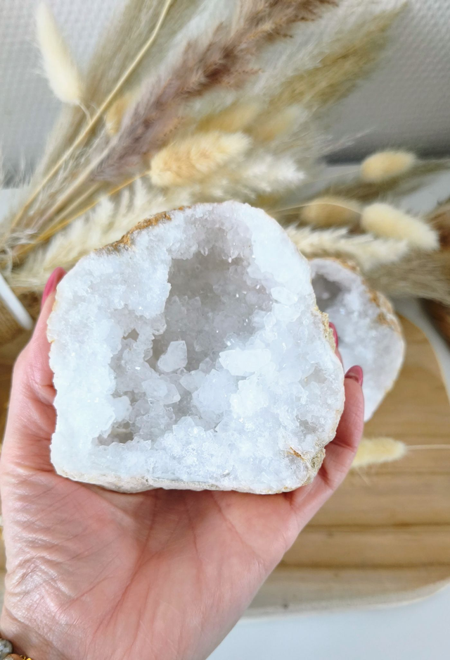 A Géode Cristal de roche