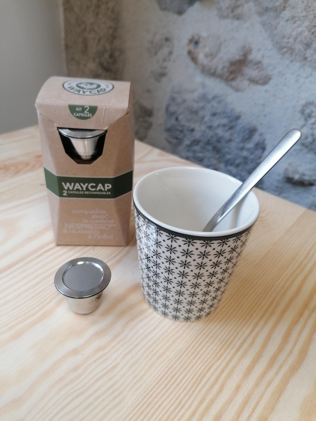 2 Capsules Nespresso Réutilisable 