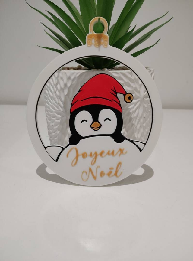 Pingouin de Noël