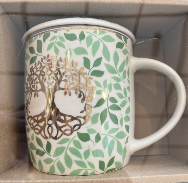 Tasse avec infuser arbre de vie 