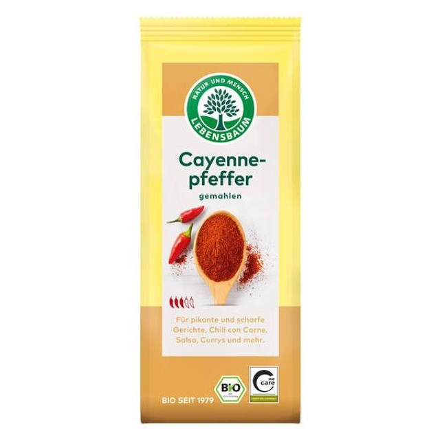 Lebensburg Cayennepfeffer, 50g Packung