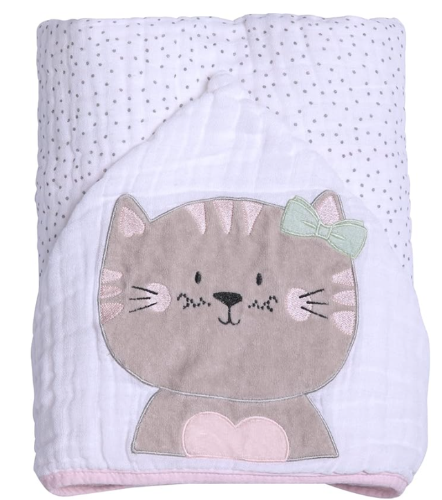 Toalha de Banho Soft Papi Friends C/Capuz