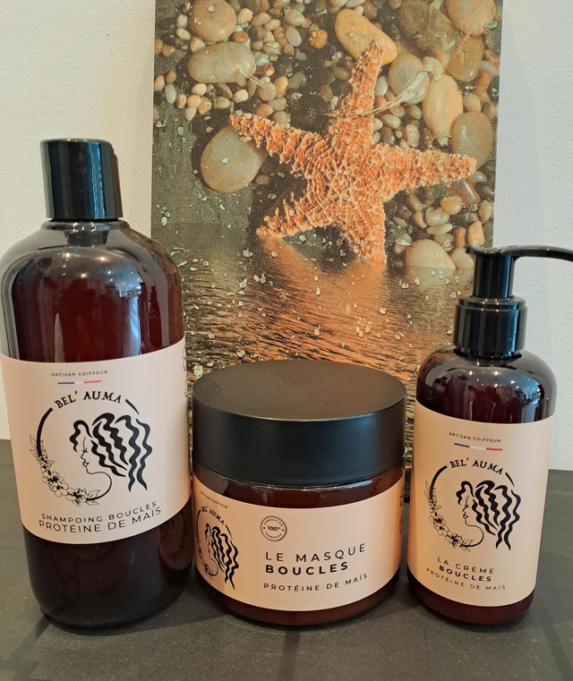  Soin complet au maïs cheveux bouclés,frisés,crêpus(3)