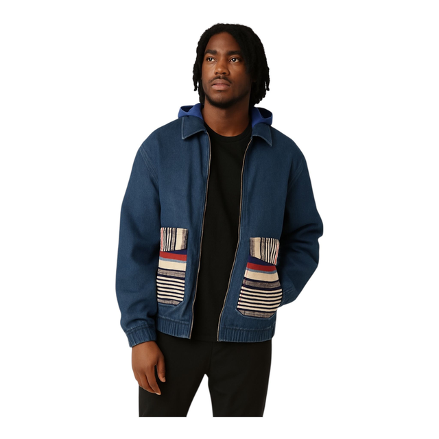 Veste en Jean-Faso danfani