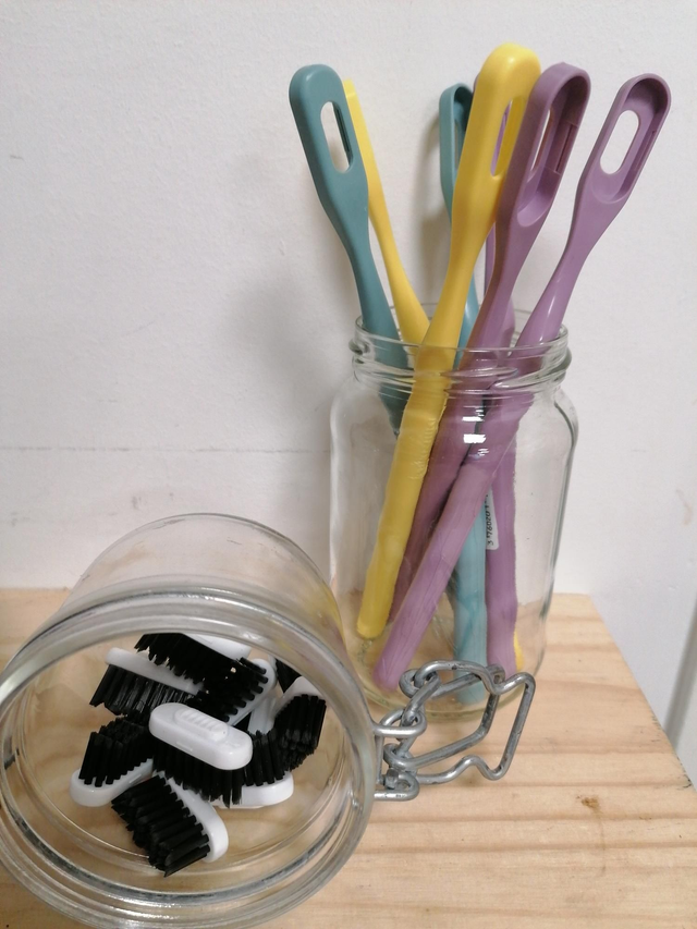 Manche de brosse à dent