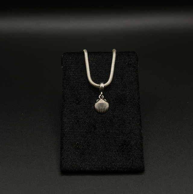 Berloque prata concha