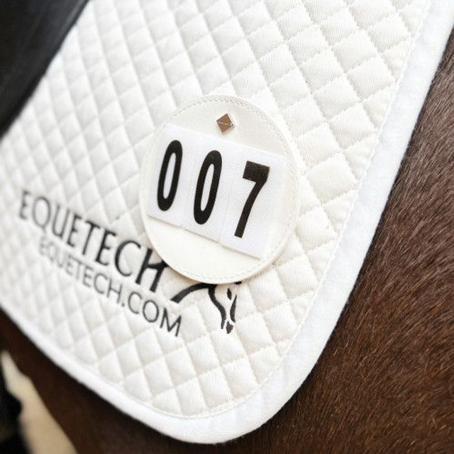 Equetech Luxe Saddlecloth Number