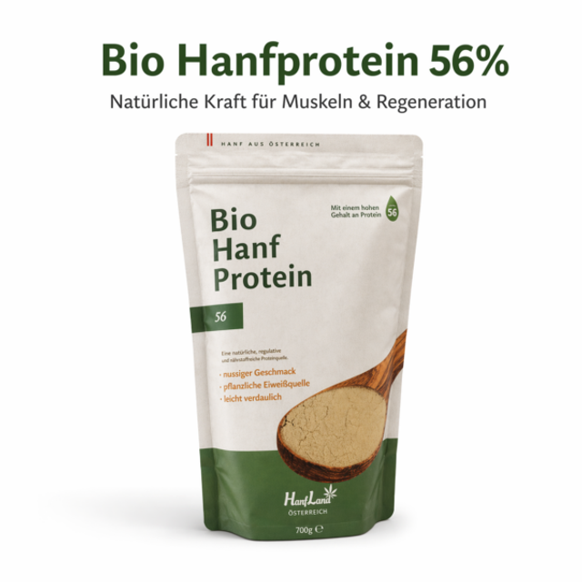 Hanfland Bio Hanfprotein geröstet aus Österreich