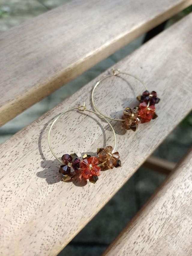 Fleurs de Cristal - Or - Rose