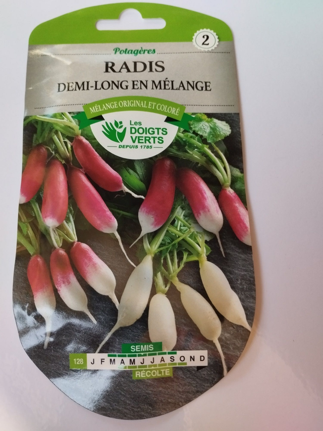 Radis Demi-long en mélange