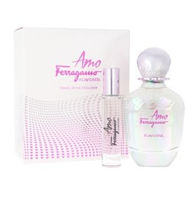 Zestaw Salvatore Ferragamo Amo Flowerful Edt 100ml + 10ml