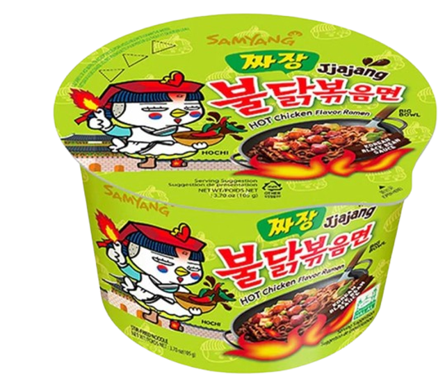 Samyang Ramen Bowl Hot Chicken Flavor Jjajang 105g